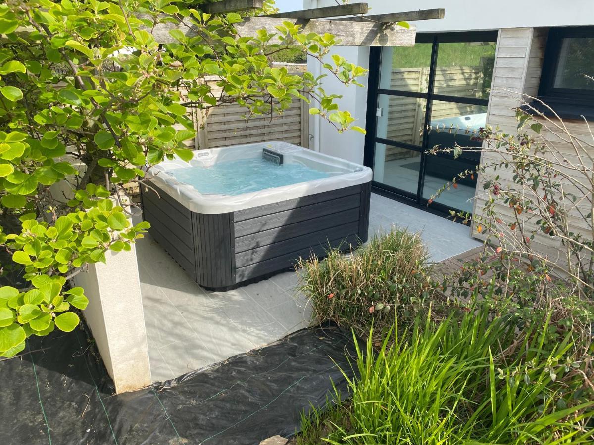 Maison Villa Montmarin Vue Mer Bretagne Nord Vers Roscoff Carantec Morlaix Plouescat Locquenole Avec Son Spa Et Sa Vue Mer Exteriér fotografie