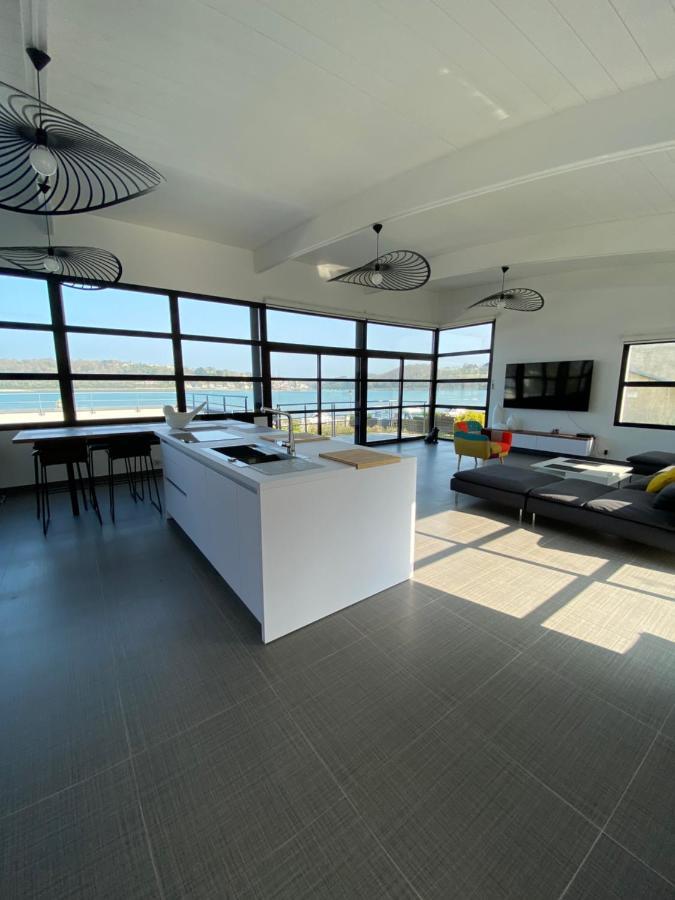 Maison Villa Montmarin Vue Mer Bretagne Nord Vers Roscoff Carantec Morlaix Plouescat Locquenole Avec Son Spa Et Sa Vue Mer Exteriér fotografie