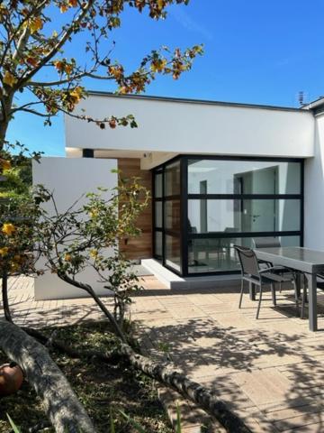 Maison Villa Montmarin Vue Mer Bretagne Nord Vers Roscoff Carantec Morlaix Plouescat Locquenole Avec Son Spa Et Sa Vue Mer Exteriér fotografie